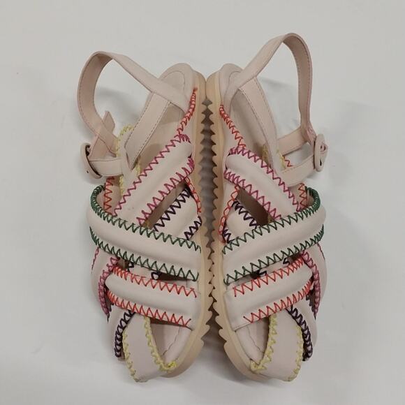 FARM Rio Multicolor Strappy Flats - Picture 3 of 12